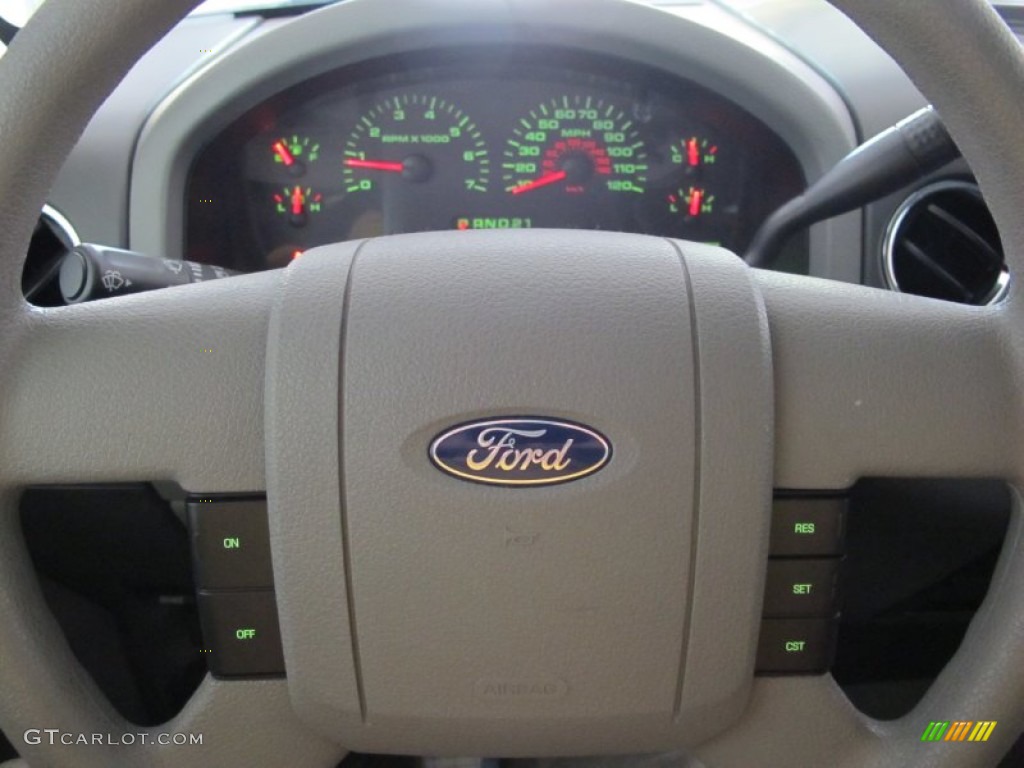 2006 F150 XLT SuperCab - Oxford White / Medium/Dark Flint photo #13