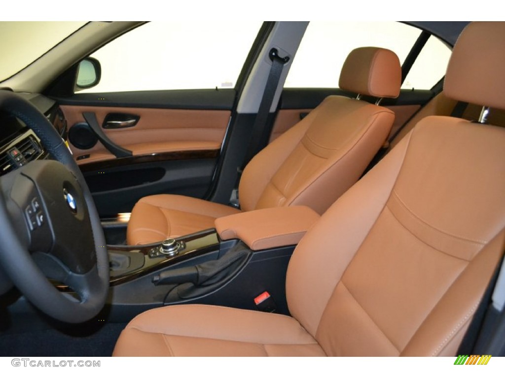 Saddle Brown Dakota Leather Interior 2011 BMW 3 Series 328i Sedan Photo #50056321