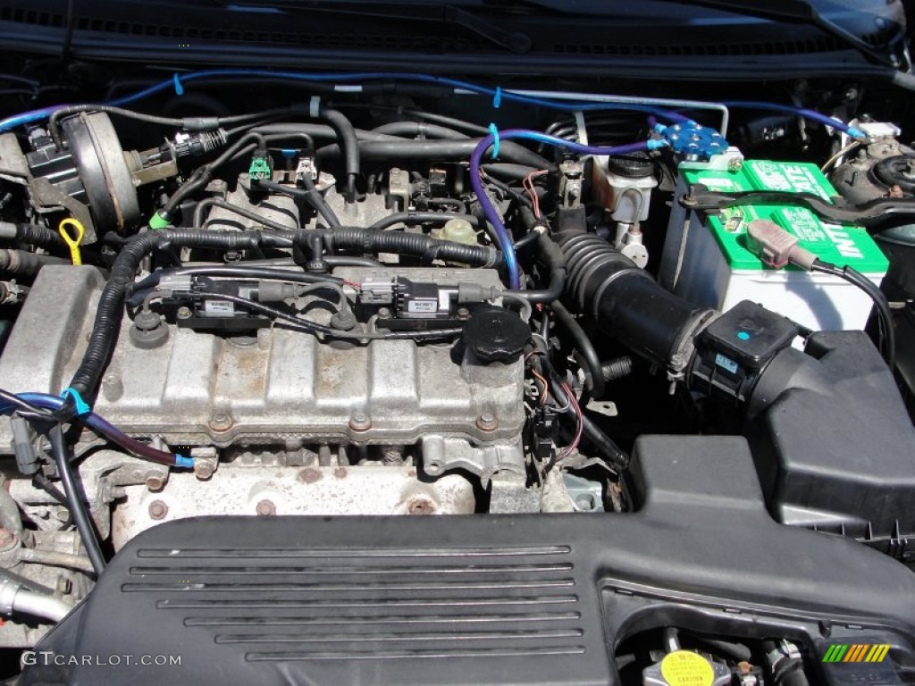 2001 Mazda Protege LX Engine Photos