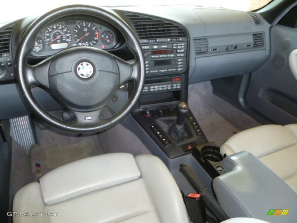 Gray Interior 1999 BMW M3 Convertible Photo #50057545