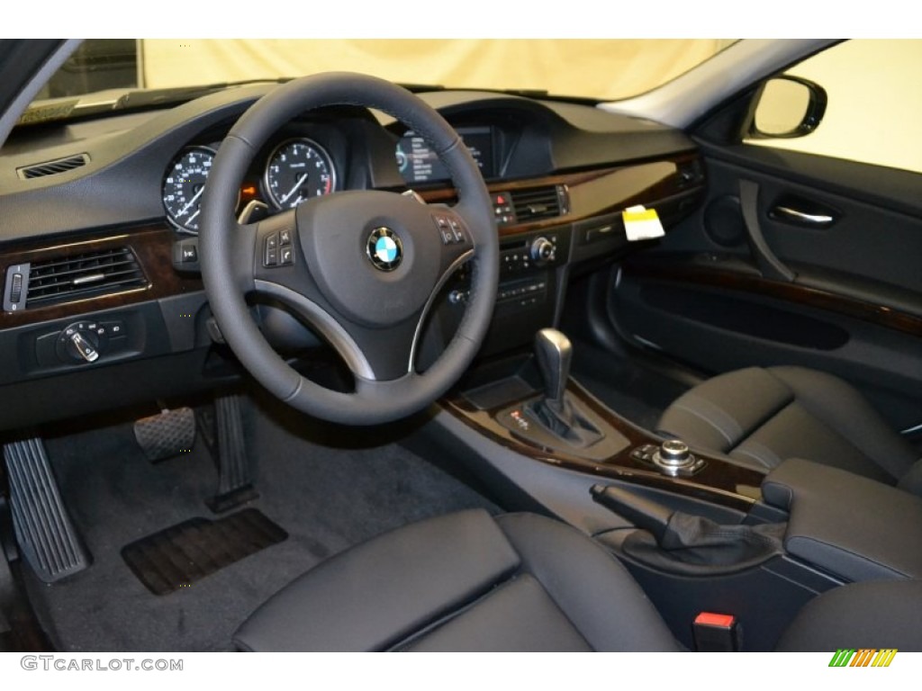 Black Interior 2011 BMW 3 Series 335i Sedan Photo #50057647