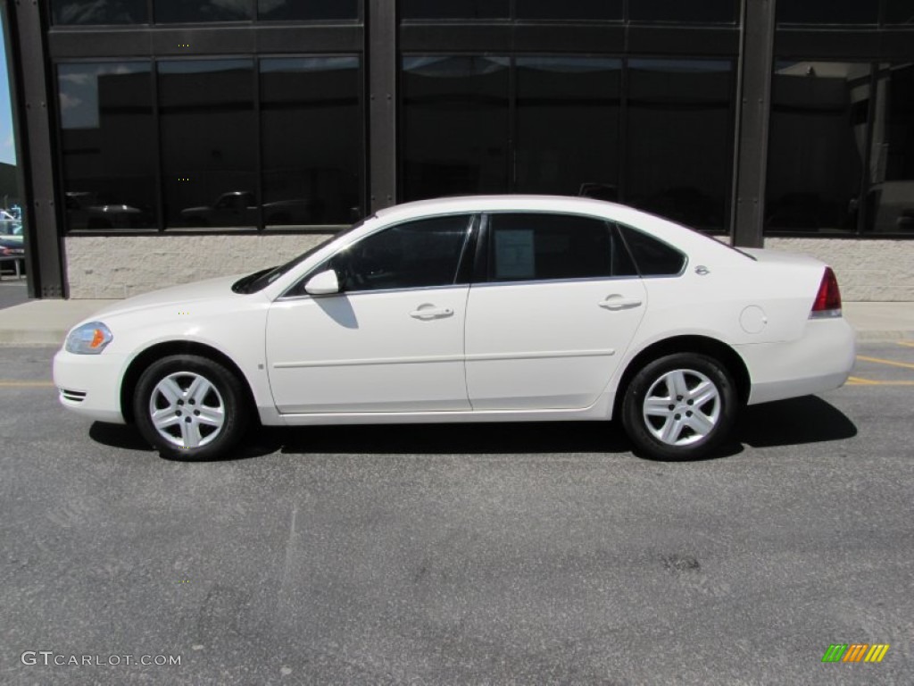 White 2008 Chevrolet Impala LS Exterior Photo #50057728