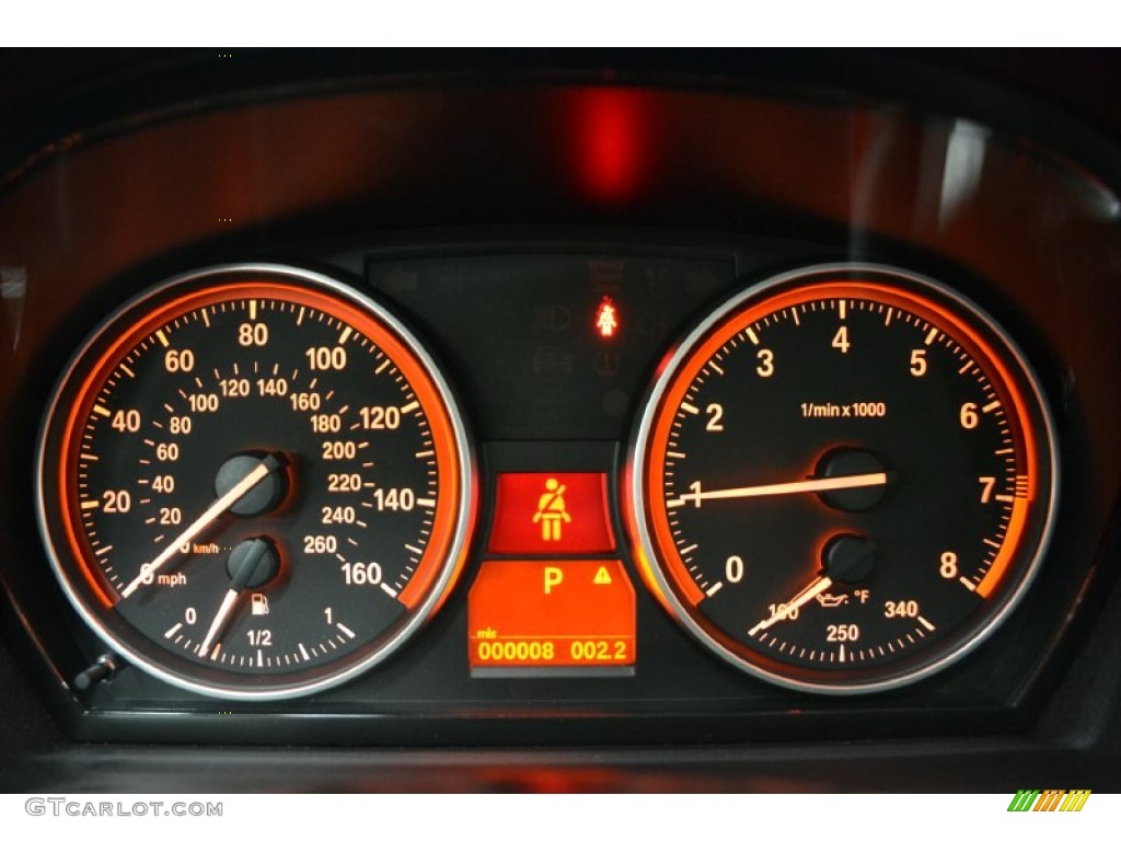 2011 BMW 3 Series 335i Sedan Gauges Photo #50057761
