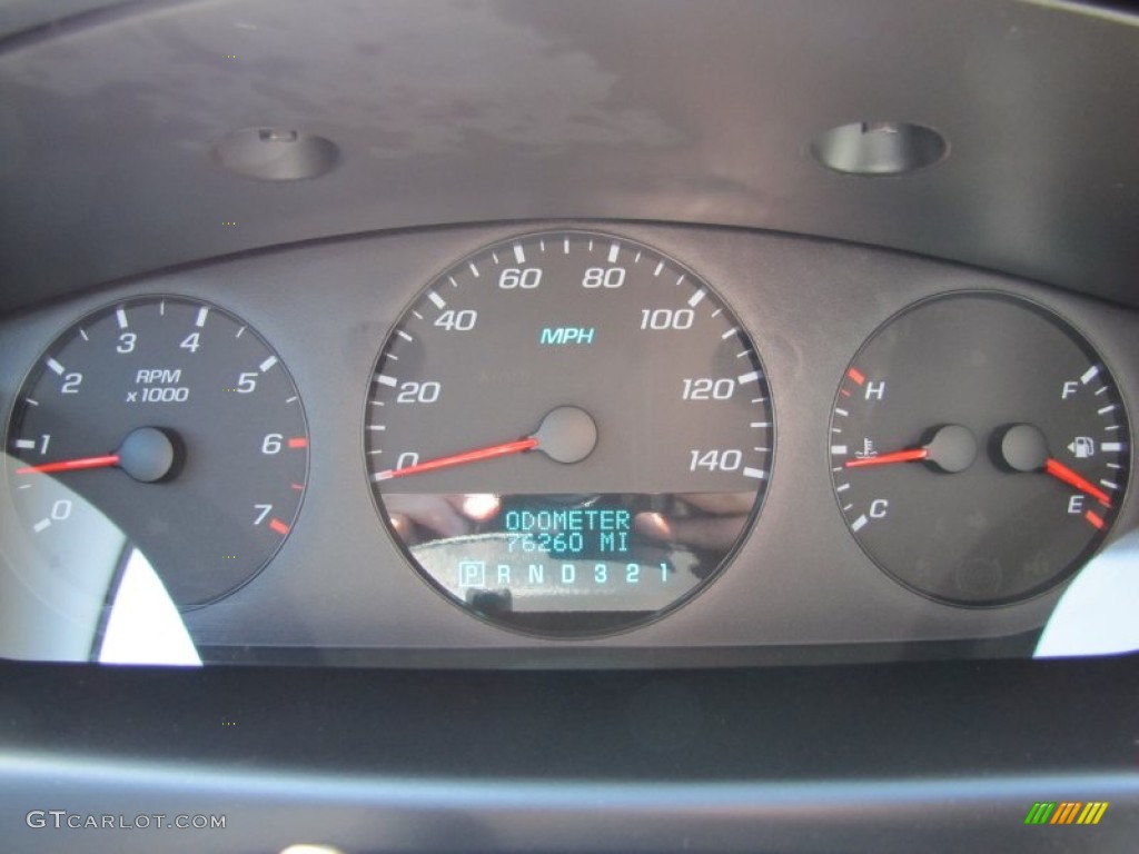 2008 Chevrolet Impala LS Gauges Photo #50057773