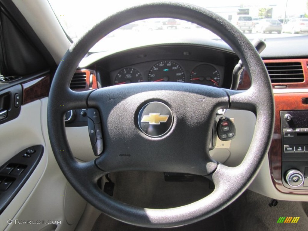 2008 Chevrolet Impala LS Gray Steering Wheel Photo #50057791