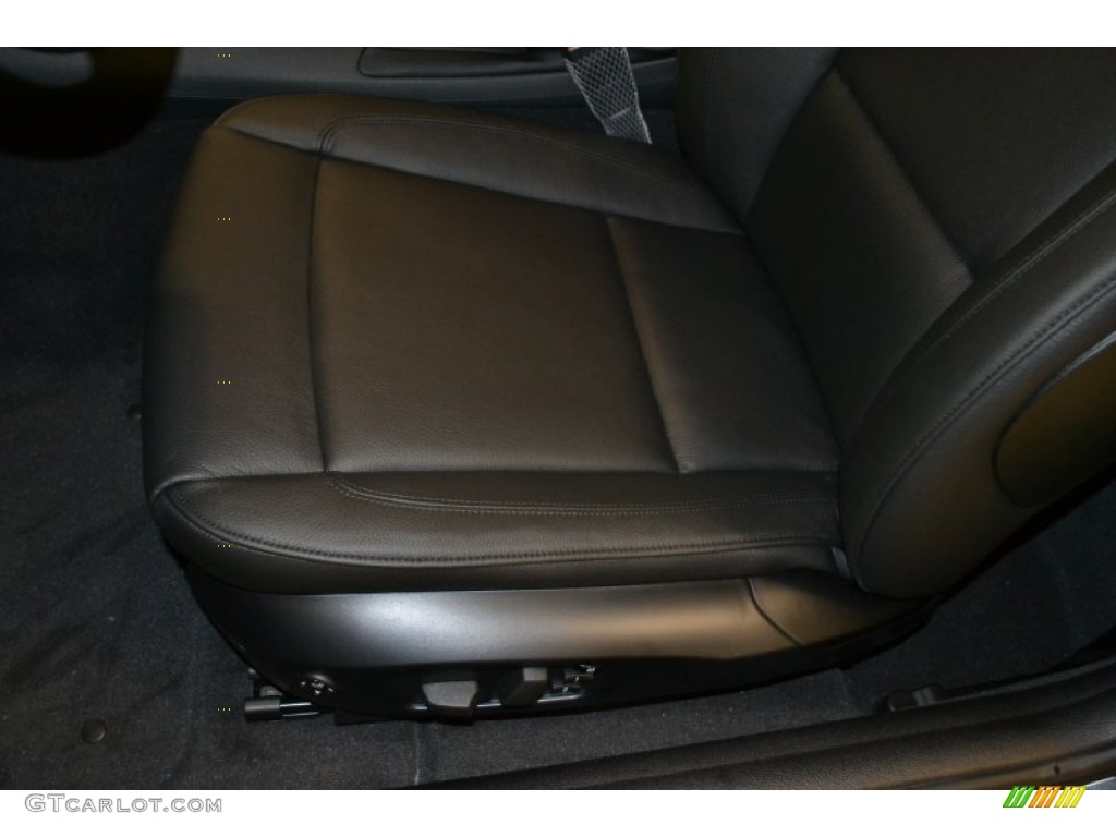 2012 1 Series 128i Coupe - Jet Black / Black photo #14