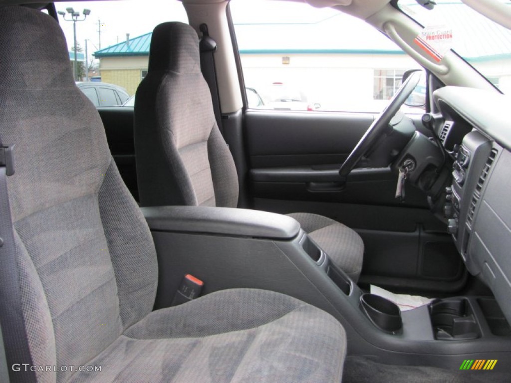 2003 Durango Sport 4x4 - Graphite Metallic / Dark Slate Gray photo #17