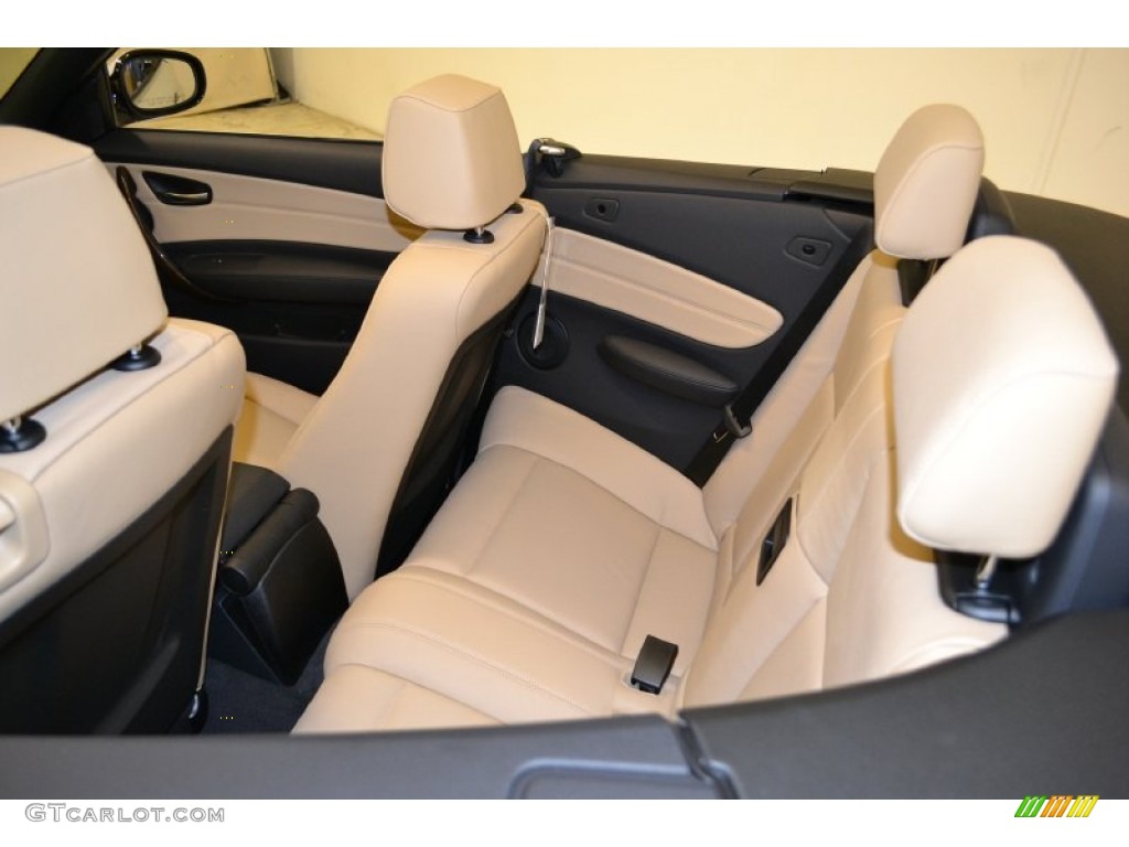 Savanna Beige Interior 2012 BMW 1 Series 128i Convertible Photo #50058712