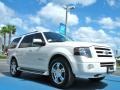 White Sand Tri Coat Metallic 2007 Ford Expedition Limited Exterior