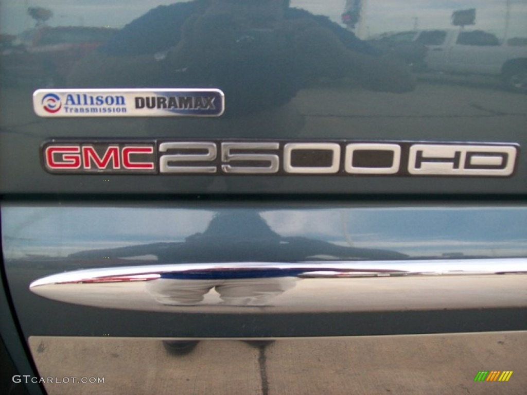 2007 Sierra 2500HD Classic SLT Crew Cab 4x4 - Stealth Gray Metallic / Dark Charcoal photo #8