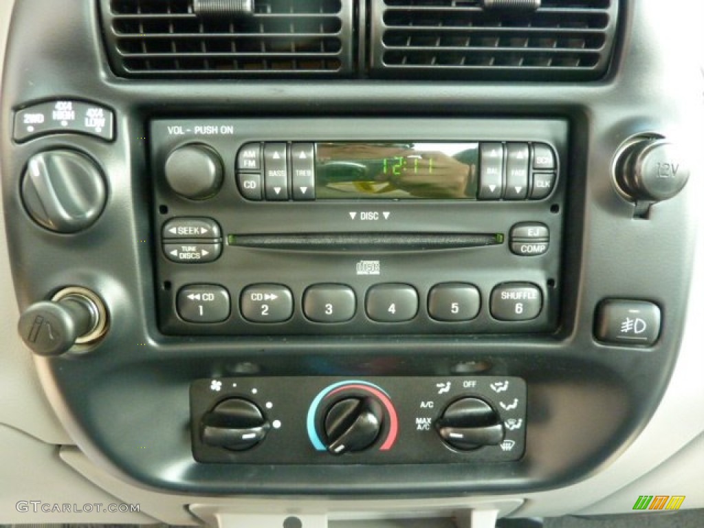 2000 Ford Ranger XLT Regular Cab 4x4 Controls Photos