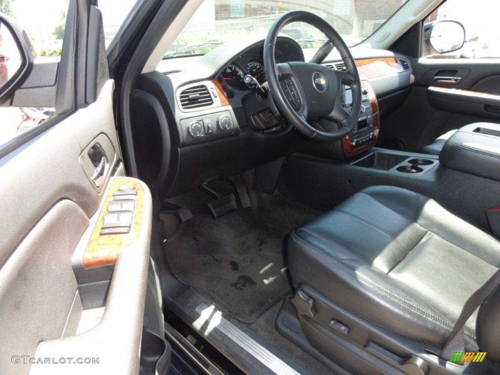 Ebony Interior 2008 Chevrolet Tahoe LT 4x4 Photo #50061733