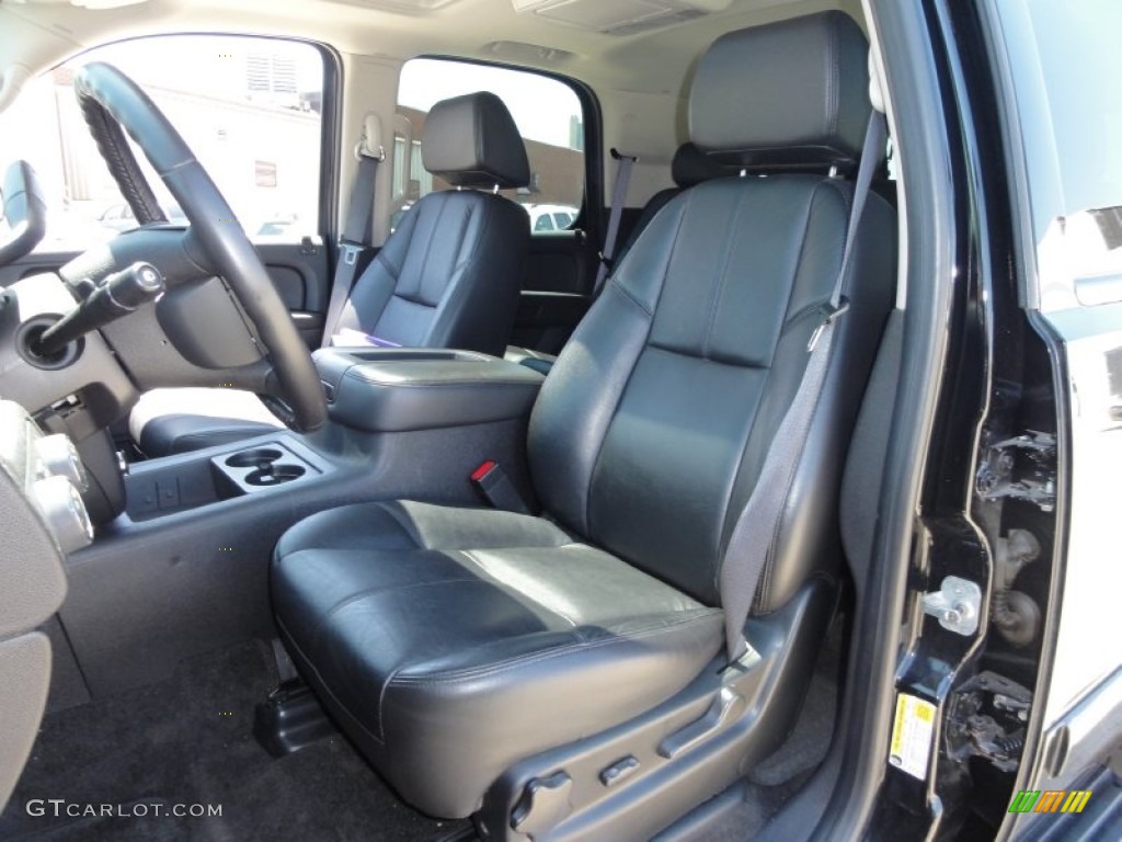 Ebony Interior 2008 Chevrolet Tahoe LT 4x4 Photo #50061790