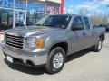 2008 Steel Gray Metallic GMC Sierra 1500 SLE Extended Cab 4x4  photo #1