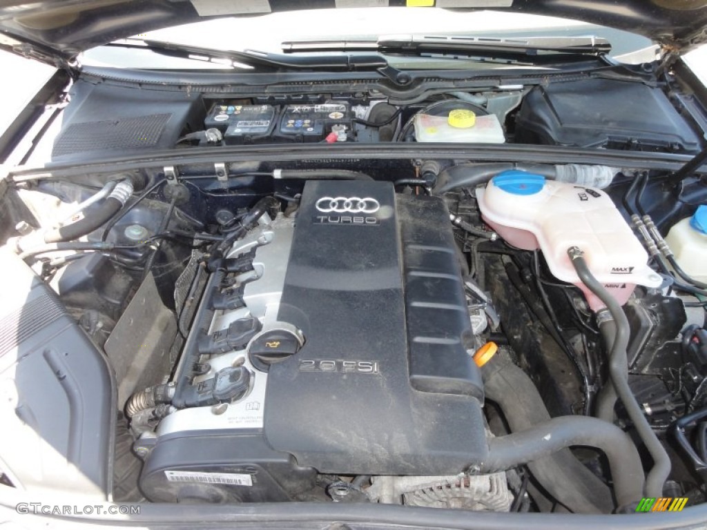 2005 Audi A4 2.0T quattro Avant 2.0 Liter FSI Turbocharged DOHC 16-Valve 4 Cylinder Engine Photo #50062912