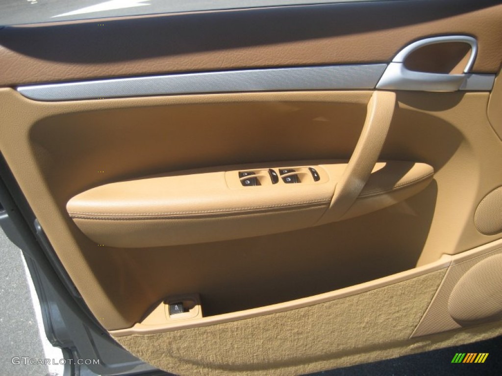 2008 Cayenne S - Meteor Grey Metallic / Havanna/Sand Beige photo #32