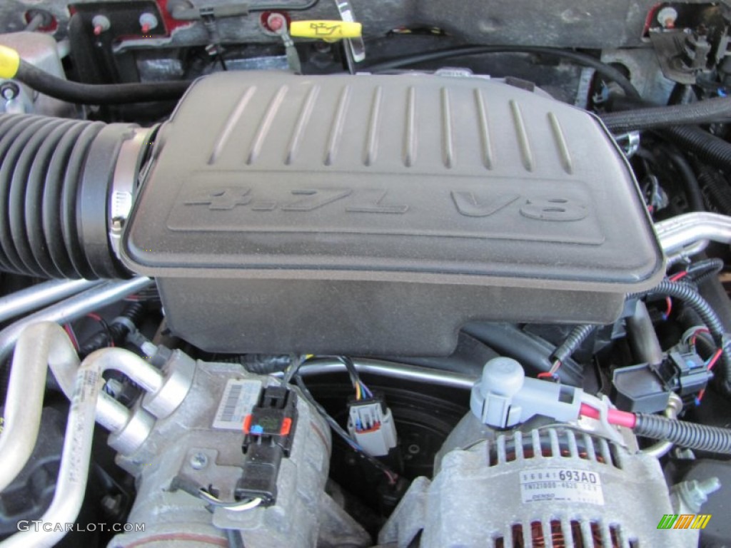 2007 Dodge Dakota SLT Quad Cab 4x4 4.7 Liter OHV 16-Valve Flex-Fuel V8 Engine Photo #50063527