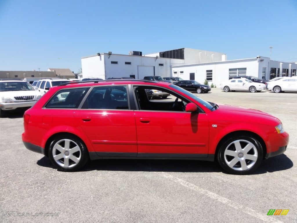Brilliant Red 2004 Audi A4 1.8T quattro Avant Exterior Photo #50064151