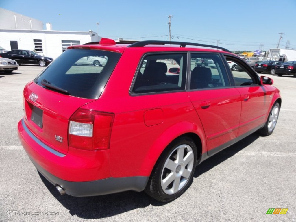 Brilliant Red 2004 Audi A4 1.8T quattro Avant Exterior Photo #50064166