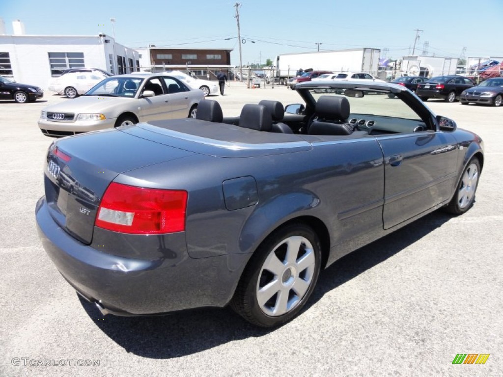 Dolphin Grey Metallic 2004 Audi A4 1.8T Cabriolet Exterior Photo #50064895