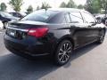 Brilliant Black Crystal Pearl 2011 Chrysler 200 S Exterior