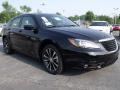 Brilliant Black Crystal Pearl 2011 Chrysler 200 S Exterior