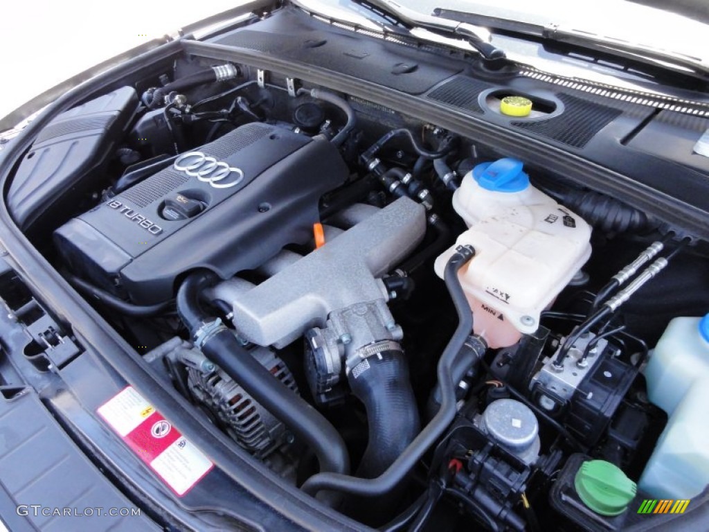 2004 Audi A4 1.8T Cabriolet 1.8L Turbocharged DOHC 20V 4 Cylinder Engine Photo #50065225