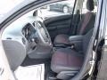 Dark Slate Gray/Red 2011 Dodge Caliber Heat Interior Color