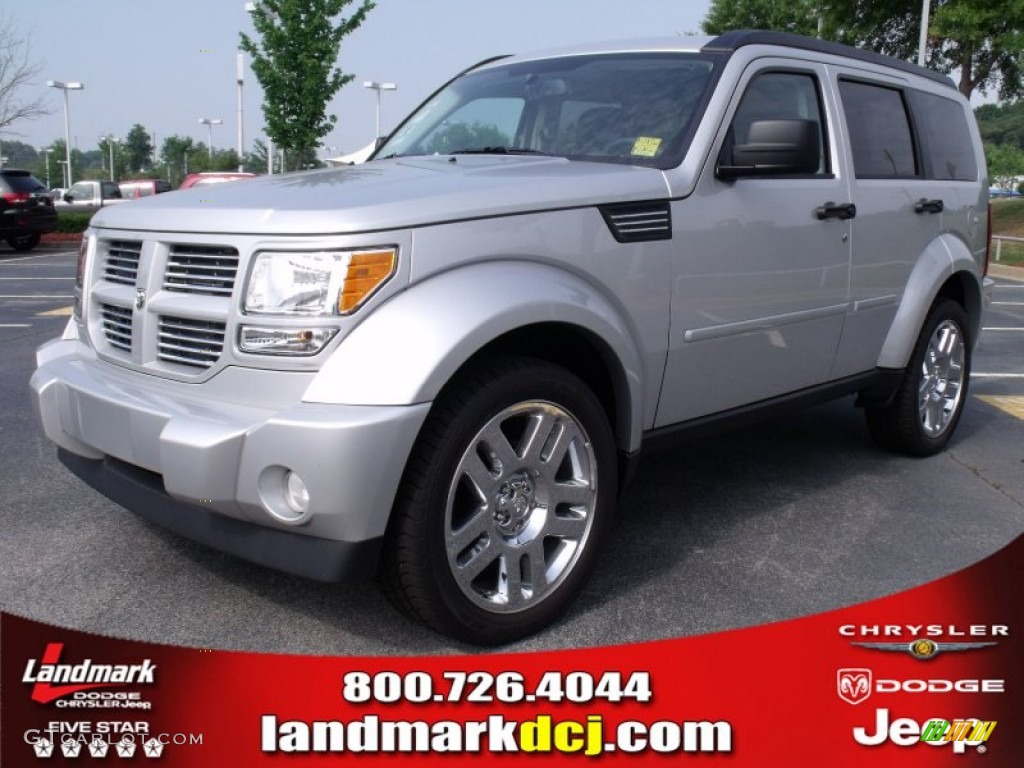 Bright Silver Metallic Dodge Nitro