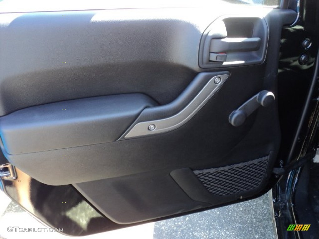 2011 Wrangler Sport 4x4 - Black / Black photo #6