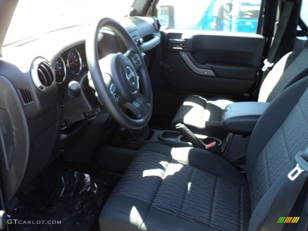 2011 Wrangler Sport 4x4 - Black / Black photo #7