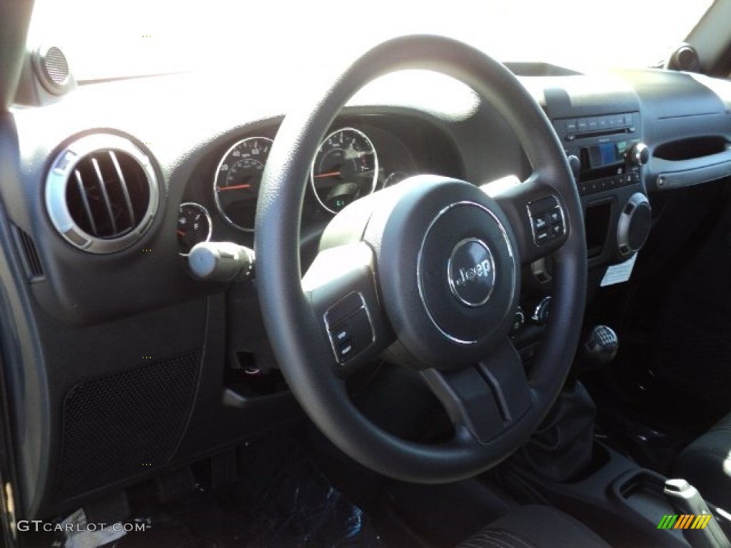 2011 Wrangler Sport 4x4 - Black / Black photo #10