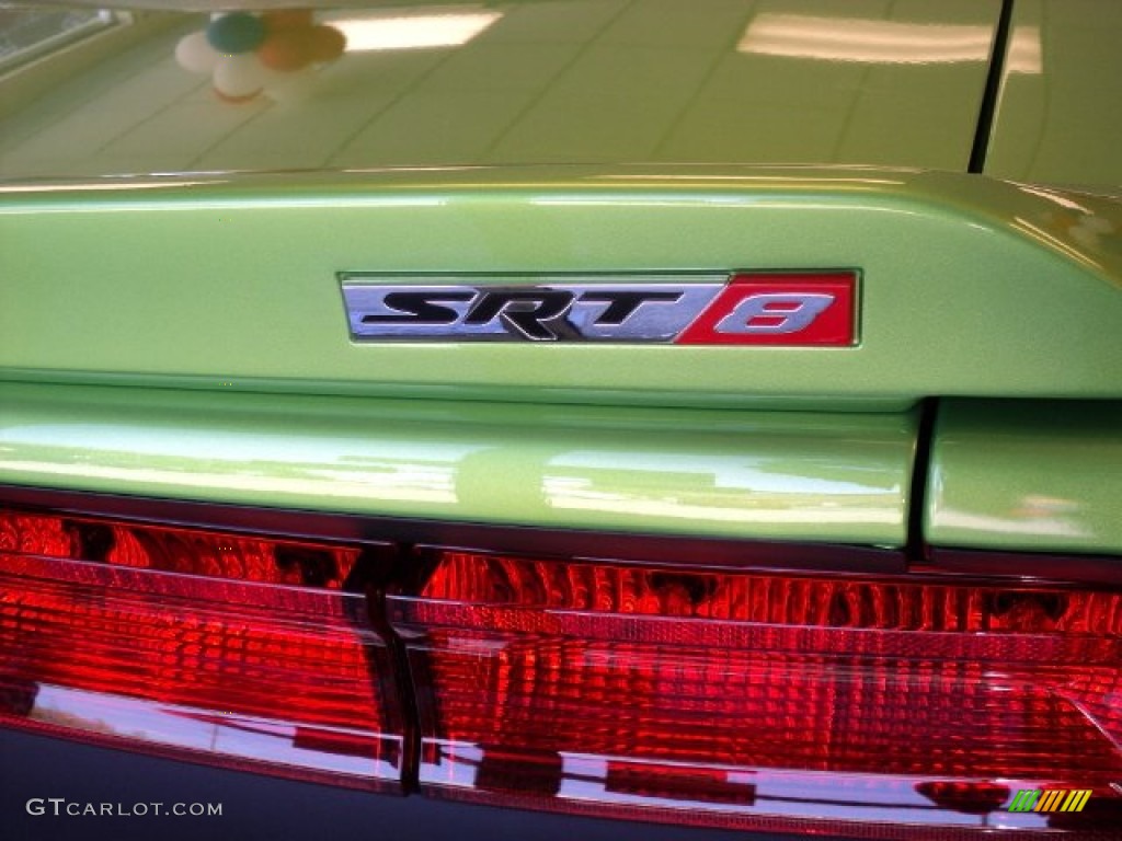 2011 Challenger SRT8 392 - Green with Envy / Dark Slate Gray photo #13