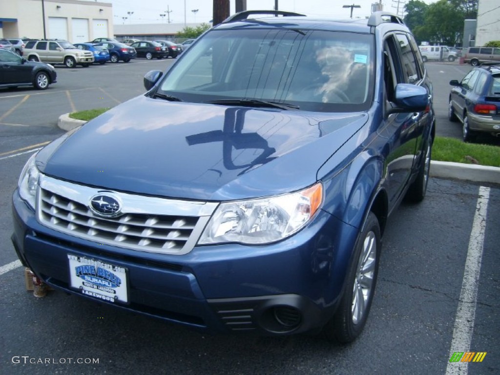 Marine Blue Metallic Subaru Forester