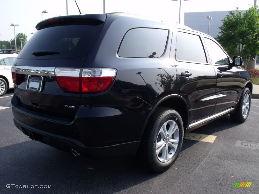 2011 Durango Crew - Blackberry Pearl / Black photo #3