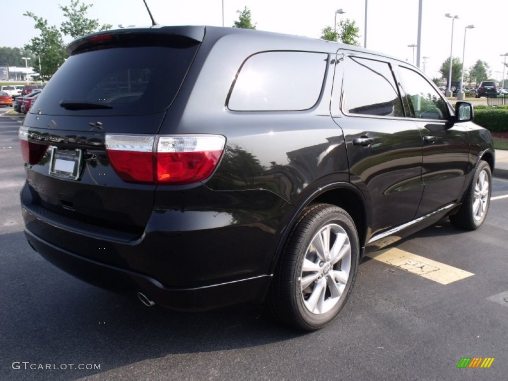 2011 Durango Heat - Brilliant Black Crystal Pearl / Black photo #3