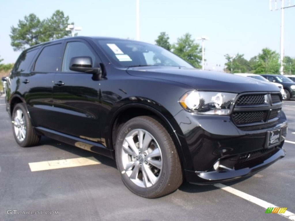 2011 Durango Heat - Brilliant Black Crystal Pearl / Black photo #4