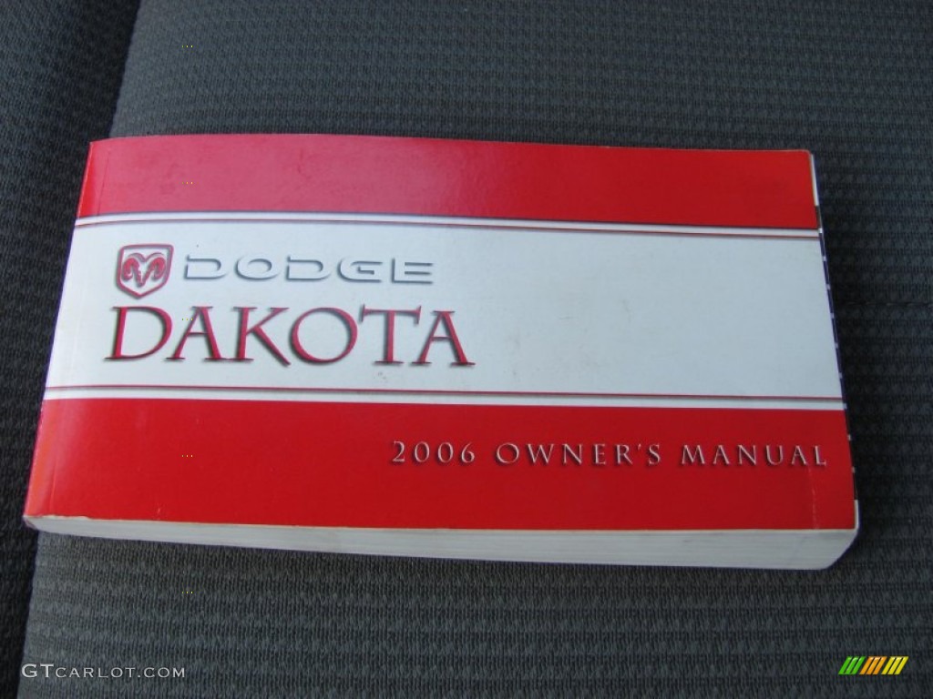 2006 Dodge Dakota SLT Quad Cab 4x4 Books/Manuals Photo #50067922