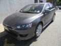 Graphite Gray Pearl 2010 Mitsubishi Lancer Sportback GTS
