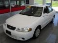 Cloud White 2002 Nissan Sentra XE