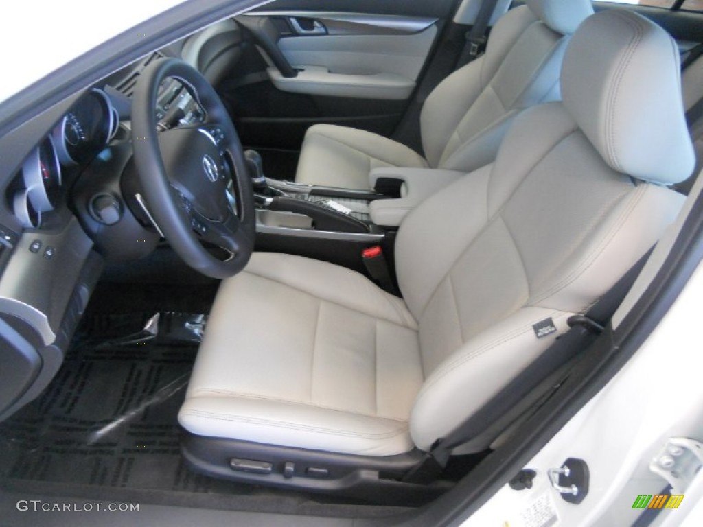 Taupe Gray Interior 2011 Acura TL 3.7 SH-AWD Technology Photo #50071183