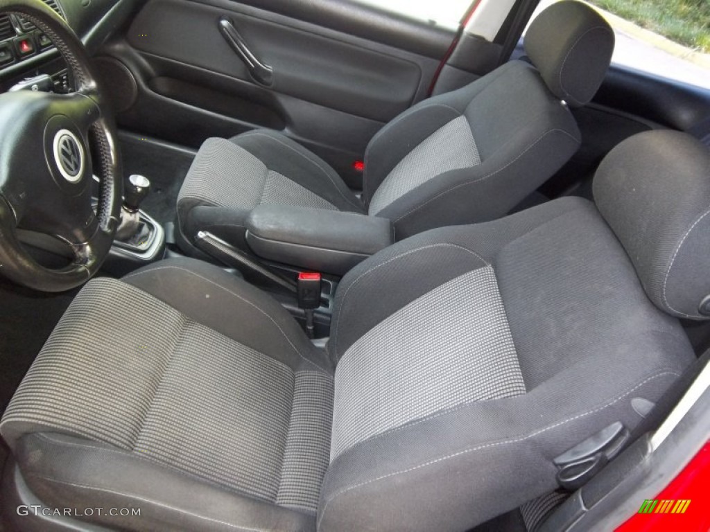 Black Interior 2003 Volkswagen GTI 1.8T Photo #50071696