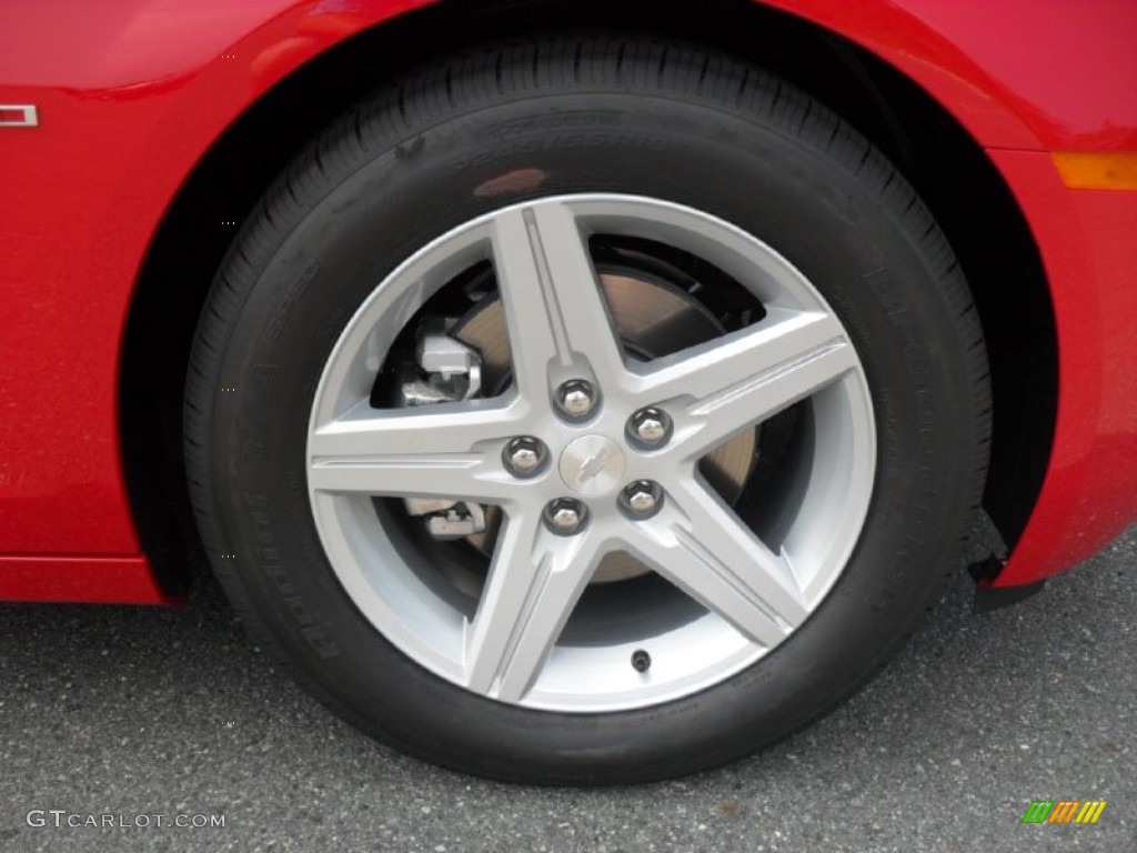 2011 Camaro LT Coupe - Victory Red / Black photo #22