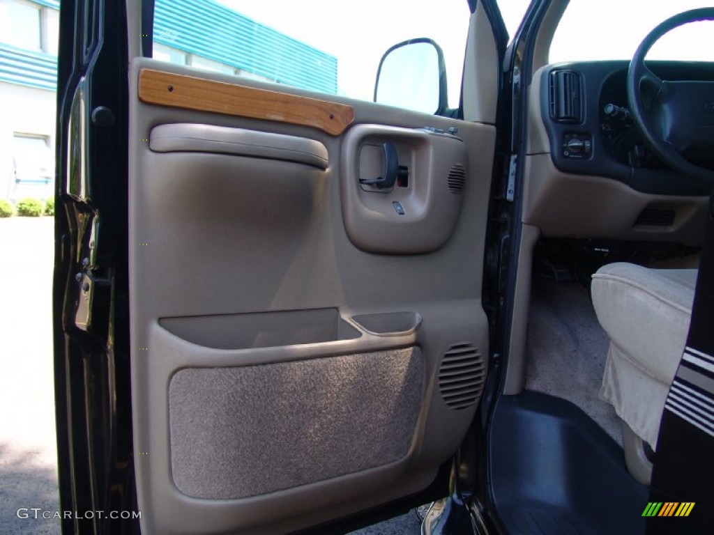 1997 Chevy Van G1500 Passenger Conversion - Dark Brown Metallic / Neutral Beige photo #20