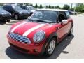 2008 Chili Red Mini Cooper Hardtop  photo #1