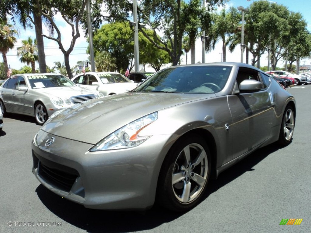 Platinum Graphite 2009 Nissan 370Z Touring Coupe Exterior Photo #50073676