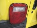 2004 Solar Yellow Jeep Wrangler X 4x4  photo #13