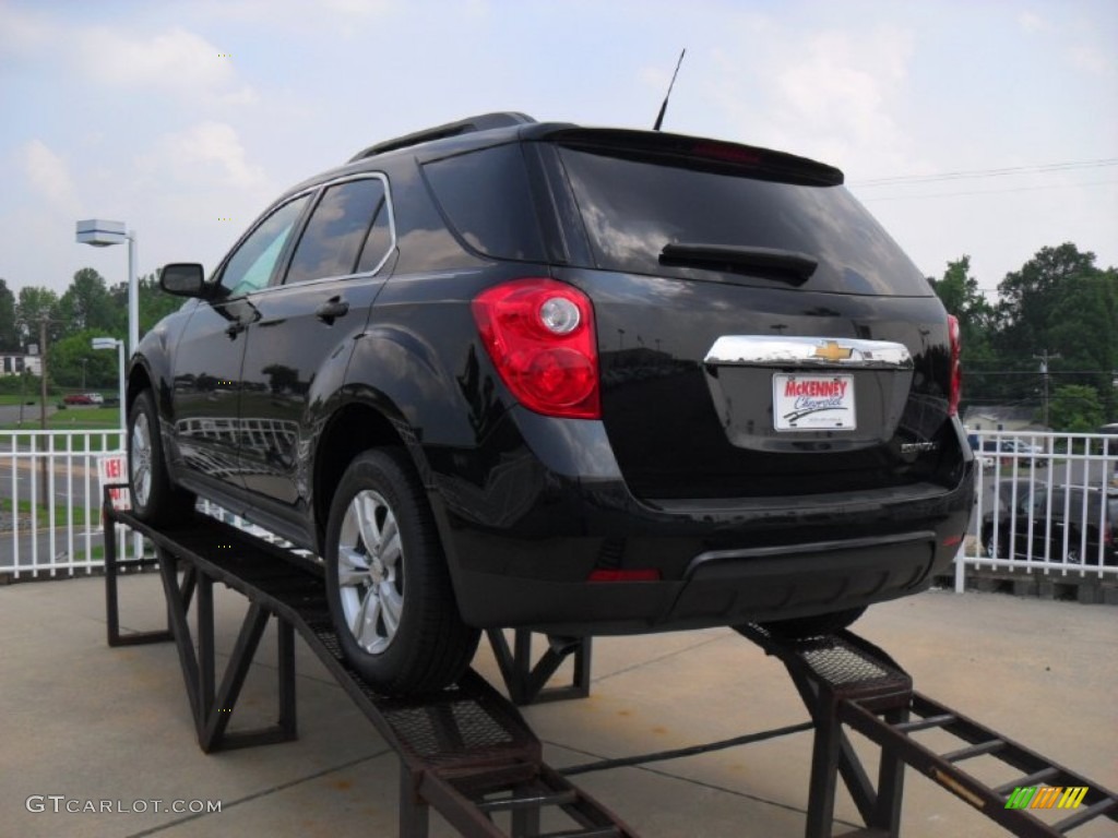 2011 Equinox LT - Black Granite Metallic / Jet Black photo #2