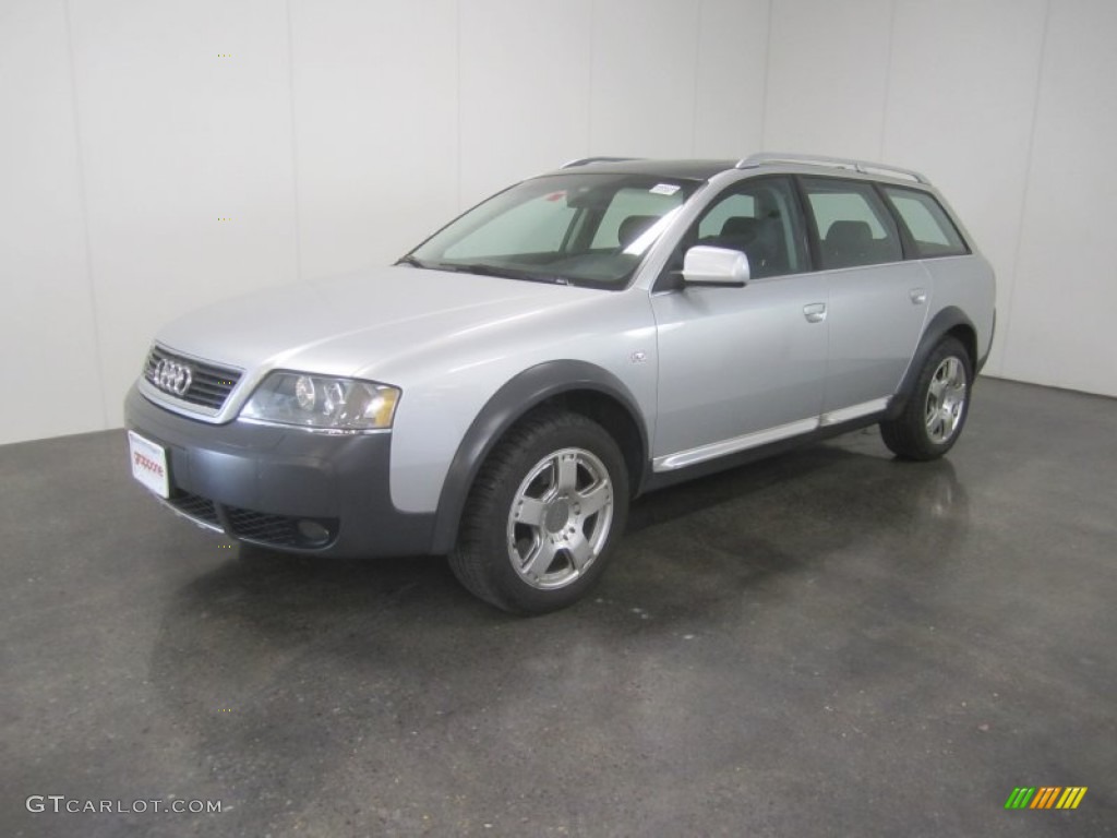 Light Silver Metallic 2004 Audi Allroad 2.7T quattro Avant Exterior Photo #50074927