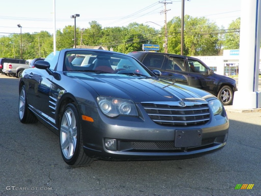 Graphite Metallic 2005 Chrysler Crossfire Limited Roadster Exterior Photo #50076703